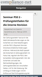 Mobile Screenshot of compliance-net.de